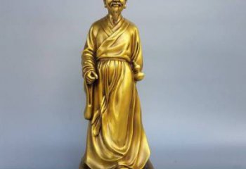大型华佗雕塑厂 步行街药王雕塑 彩绘名医雕塑