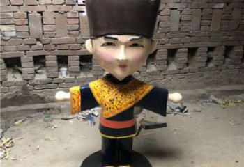 别墅区京剧雕塑厂家 仿真唱戏雕塑 大型民俗雕塑