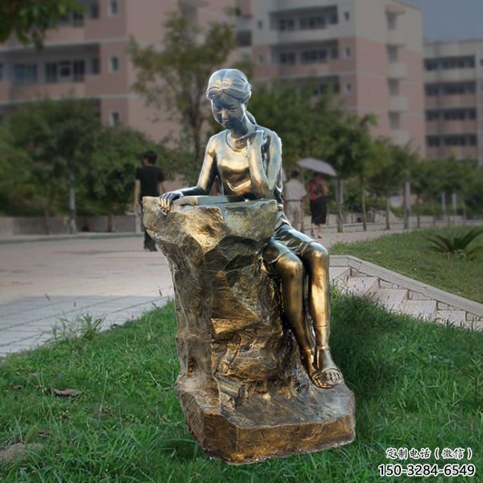 广场看书雕塑厂家 抽象人物雕塑 烤漆学生雕塑 广场看书雕塑厂家 抽象人物雕塑 烤漆学生雕塑
