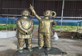 草地看书雕塑厂家 现代人物雕塑 大型学生雕塑
