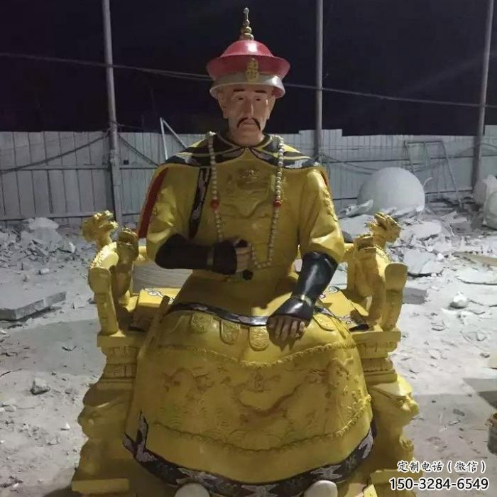 创意皇帝雕塑 玻璃钢古代雕塑 公园雕塑 创意皇帝雕塑 玻璃钢古代雕塑 公园雕塑