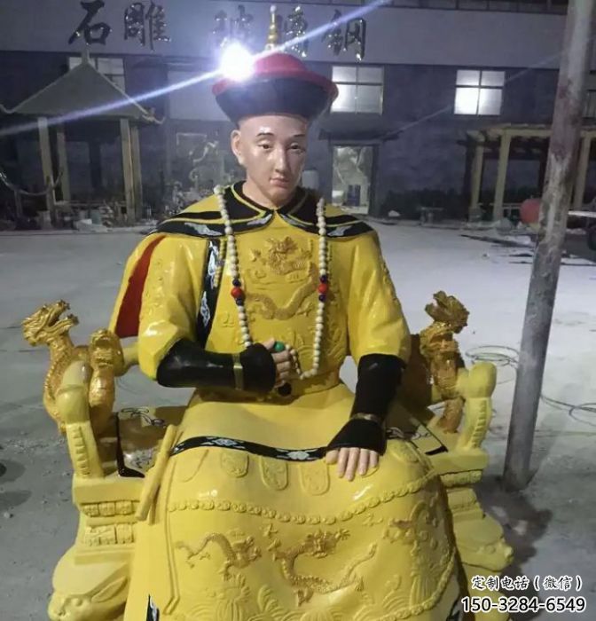 仿古皇帝雕塑 玻璃钢古代雕塑 房地产雕塑 仿古皇帝雕塑 玻璃钢古代雕塑 房地产雕塑