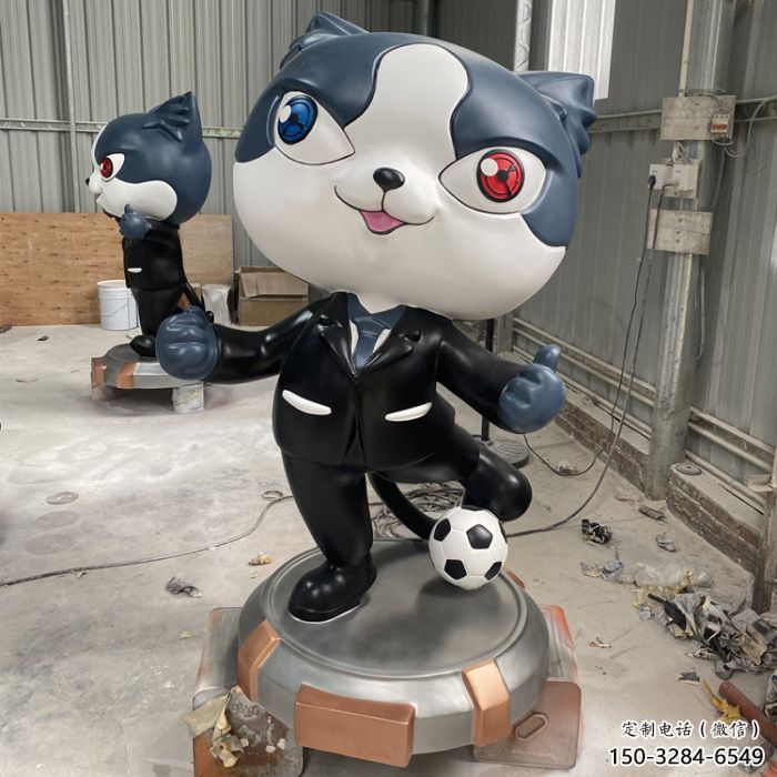 动漫黑猫警长雕塑厂家 步行街卡通雕塑 大型雕塑 动漫黑猫警长雕塑厂家 步行街卡通雕塑 大型雕塑