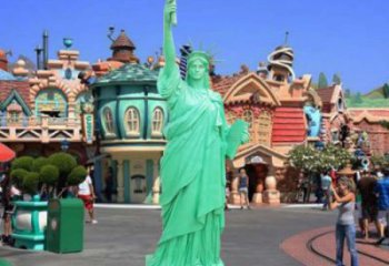 定制房地产和平女神雕塑 现代人物雕塑 几何欧式雕塑