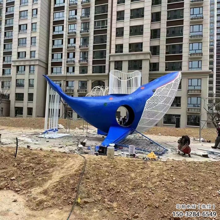 鲸鱼雕塑厂家,烤漆彩绘工艺,广场景观摆件 鲸鱼雕塑厂家,烤漆彩绘工艺,广场景观摆件