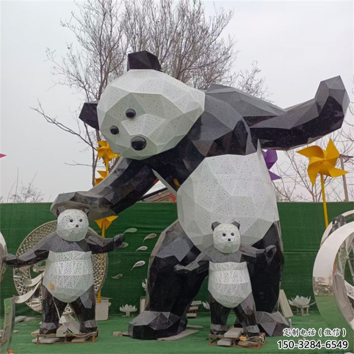 几何大熊雕塑厂家,酒店房地产雕塑,现代动物雕塑 几何大熊雕塑厂家,酒店房地产雕塑,现代动物雕塑