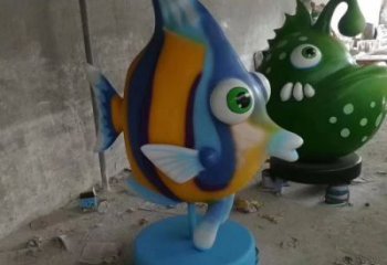 大型剑鱼雕塑厂家，户外街头雕塑，海洋生物雕塑
