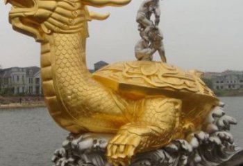 海龟雕塑加工厂，神兽动物，仿古公园广场摆件