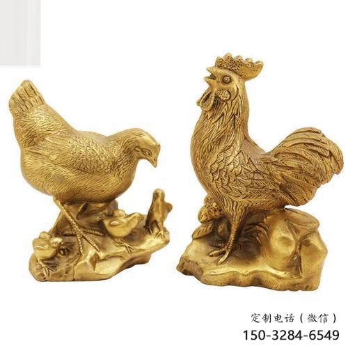 公园小鸡雕塑，公园题材，彩绘工艺