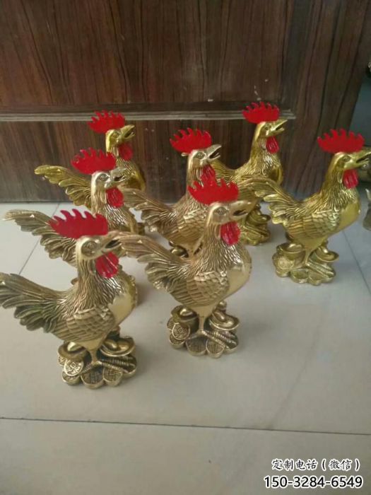 街道小鸡雕塑,动物小品,公园景观家禽 街道小鸡雕塑,动物小品,公园景观家禽