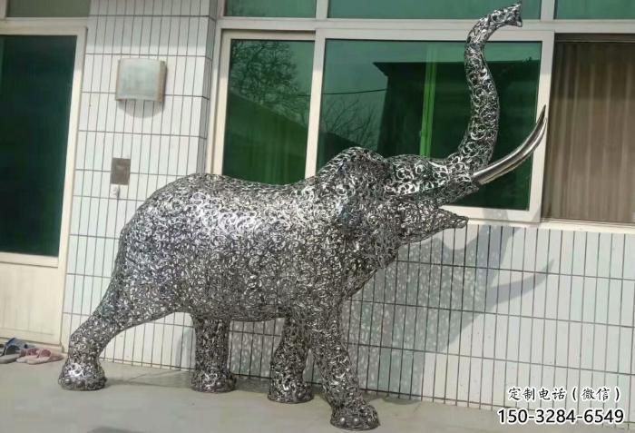 操场小象雕塑厂家,公园题材,剪影工艺 操场小象雕塑厂家,公园题材,剪影工艺