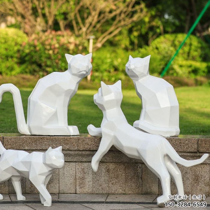 景区小猫雕塑承接，广场主题雕塑，仿古工艺