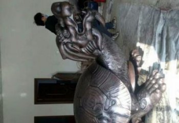 提供海龟雕塑厂家，神兽动物摆件，铸铜工艺制作