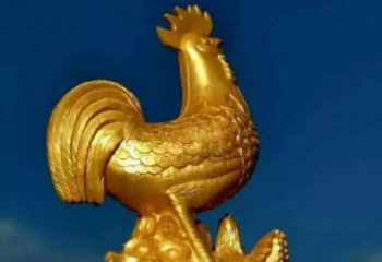 公园小鸡雕塑价格，广场园林主题，仿古工艺