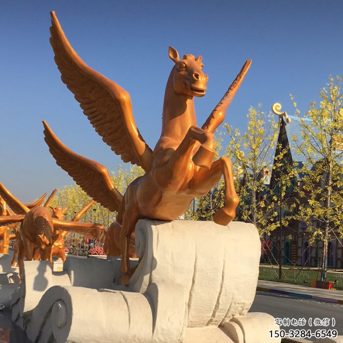 提供售楼部天马雕塑,景观题材,抽象工艺效果 提供售楼部天马雕塑,景观题材,抽象工艺效果