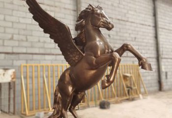 承接景区天马雕塑，广场主题，仿古工艺