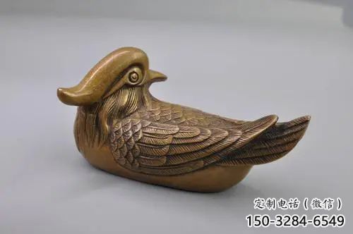 仿真鸳鸯雕塑价格 店门口园林雕塑 动物小品 仿真鸳鸯雕塑价格 店门口园林雕塑 动物小品