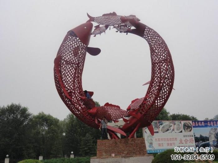 公园鱼形雕塑,彩绘海洋雕塑,卡通主题 公园鱼形雕塑,彩绘海洋雕塑,卡通主题