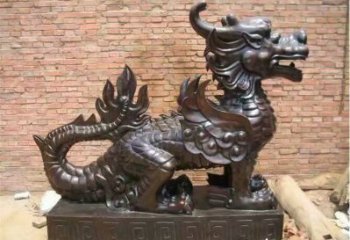 抽象貔貅雕塑，户外动物雕塑，仿古摆件