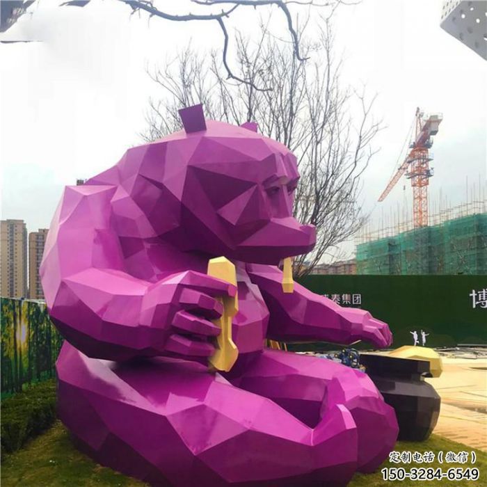 门口黑熊雕塑 售楼处仿真雕塑 彩绘小品 门口黑熊雕塑 售楼处仿真雕塑 彩绘小品