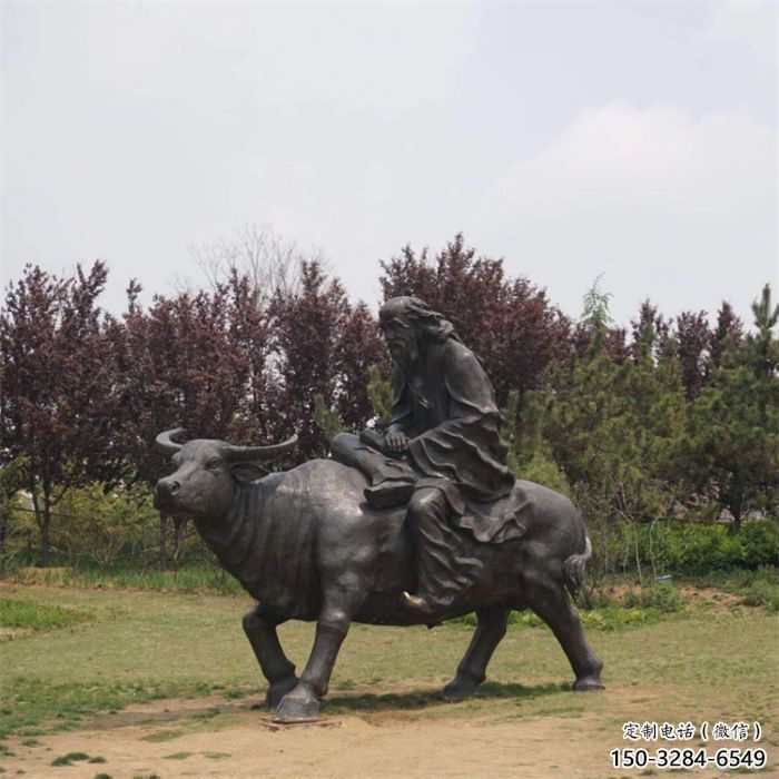 步行街老牛雕塑,玻璃钢农耕雕塑,烤漆方式 步行街老牛雕塑,玻璃钢农耕雕塑,烤漆方式