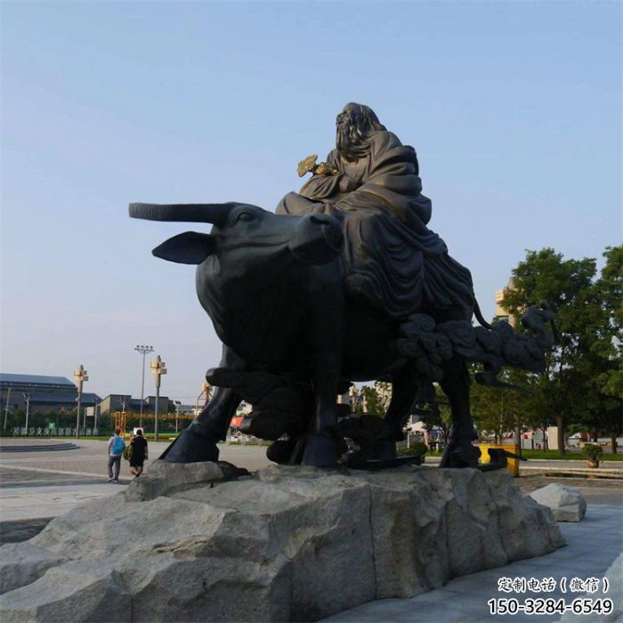 园林老牛雕塑,喷漆牛离地塑,仿真动物形式 园林老牛雕塑,喷漆牛离地塑,仿真动物形式