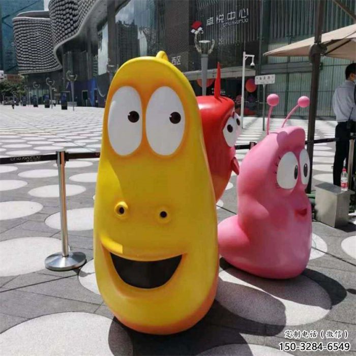 动漫虫子雕塑,彩绘公园雕塑,仿真工艺 动漫虫子雕塑,彩绘公园雕塑,仿真工艺