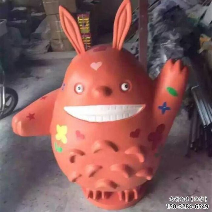 公园龙猫雕塑,烤漆卡通雕塑,动漫工艺 公园龙猫雕塑,烤漆卡通雕塑,动漫工艺