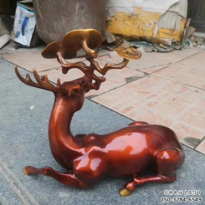 景区驯鹿雕塑,公园动物雕塑,仿真动物摆件 景区驯鹿雕塑,公园动物雕塑,仿真动物摆件
