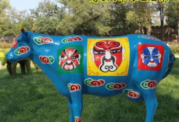 广场公牛雕塑厂家 公园仿真雕塑 抽象摆件