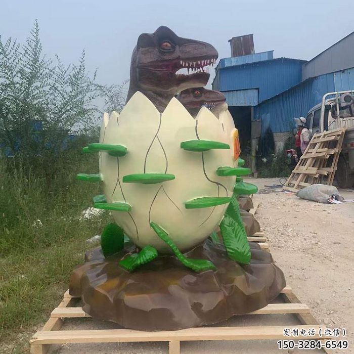 酒店恐龙蛋雕塑厂家 庭院仿真雕塑 彩绘小品 酒店恐龙蛋雕塑厂家 庭院仿真雕塑 彩绘小品