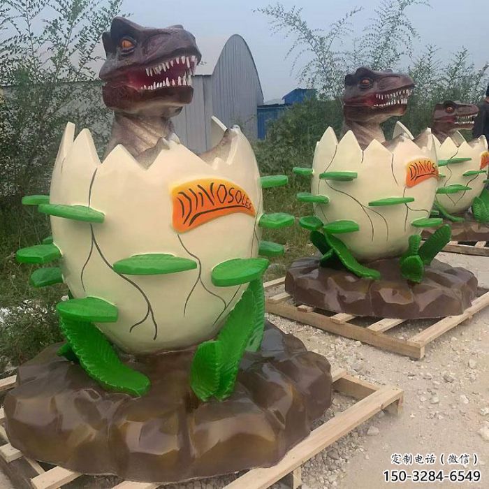 商业街恐龙蛋雕塑生产商 售楼处学校雕塑 动漫摆件 商业街恐龙蛋雕塑生产商 售楼处学校雕塑 动漫摆件