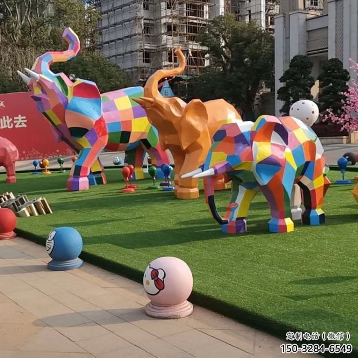 公共大象雕塑订做,城市装饰,景观卡通大象雕塑展品 公共大象雕塑订做,城市装饰,景观卡通大象雕塑展品