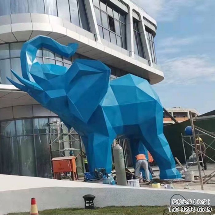 街头大象雕塑供应,城区小品,切面烤漆大象雕塑制造商 街头大象雕塑供应,城区小品,切面烤漆大象雕塑制造商