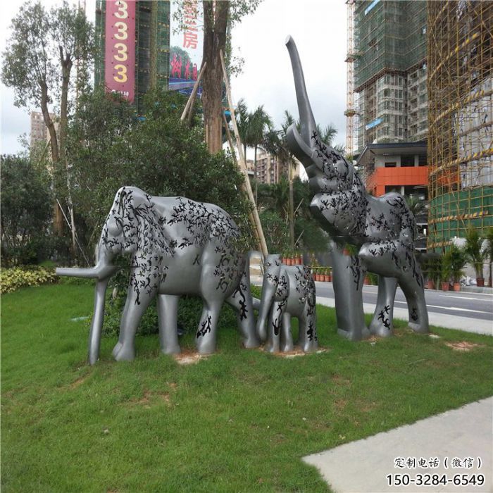 金属大象雕塑制造,公园雕塑,镜面大象雕塑展品 金属大象雕塑制造,公园雕塑,镜面大象雕塑展品