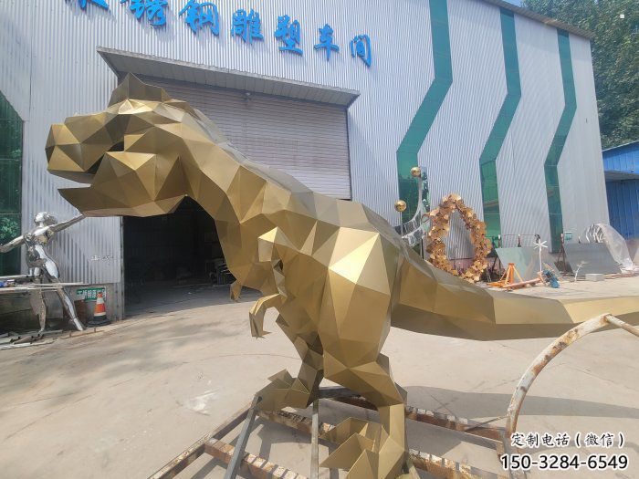 景观恐龙雕塑优选,陆地摆件,艺术几何恐龙雕塑供应 景观恐龙雕塑优选,陆地摆件,艺术几何恐龙雕塑供应