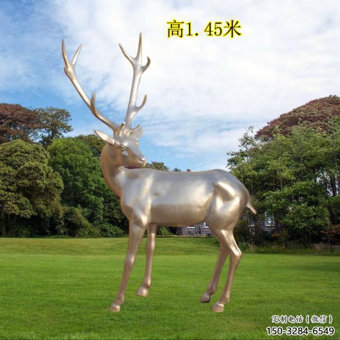 回头鹿雕塑,动物雕塑,抽象仿铜小鹿雕塑定价 回头鹿雕塑,动物雕塑,抽象仿铜小鹿雕塑定价