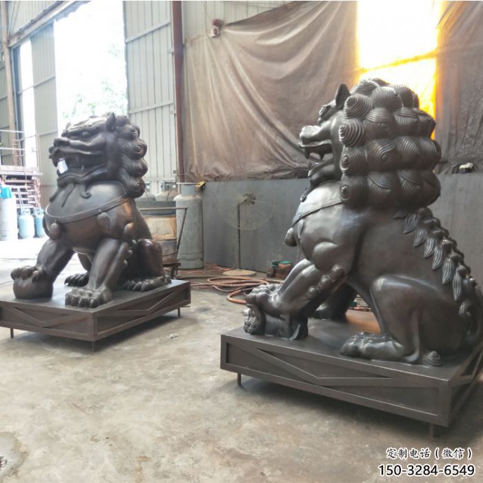 景区狮子雕塑通用，陆地摆件，各类蹲狮雕塑点击
