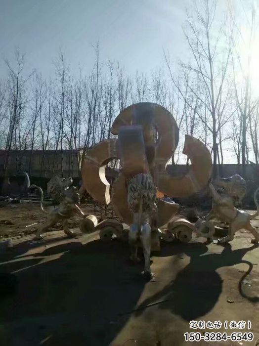 狮子雕塑选用，广场雕塑，走狮雕塑制作