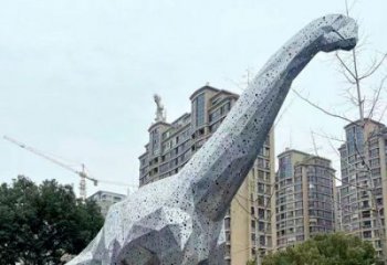 镂空恐龙雕塑制造，欧式风格，切面恐龙雕塑定价