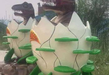 城市恐龙蛋雕塑