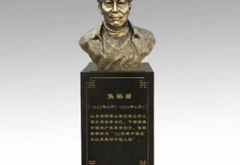 焦裕禄人头像雕塑