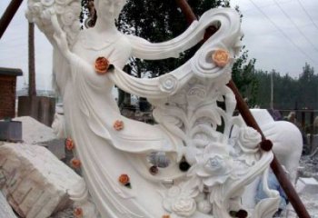 龙岩公园天女散花雕塑