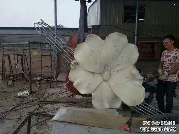 鹤壁几何指环雕塑 鹤壁几何指环雕塑
