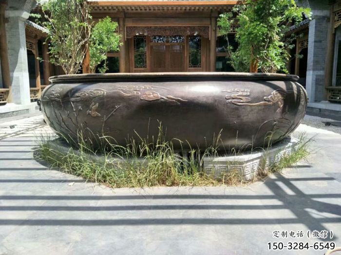 开封铸铜缸雕塑加工 开封铸铜缸雕塑加工