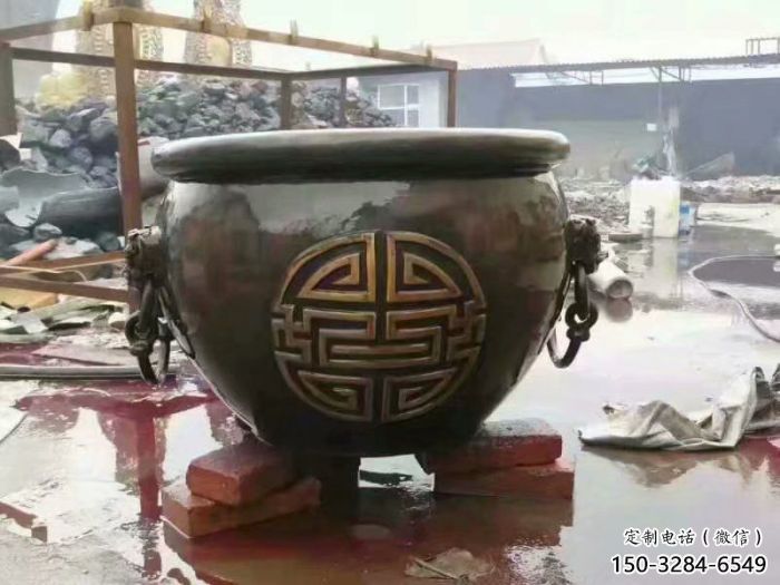 商丘铸铜缸雕塑预定 商丘铸铜缸雕塑预定