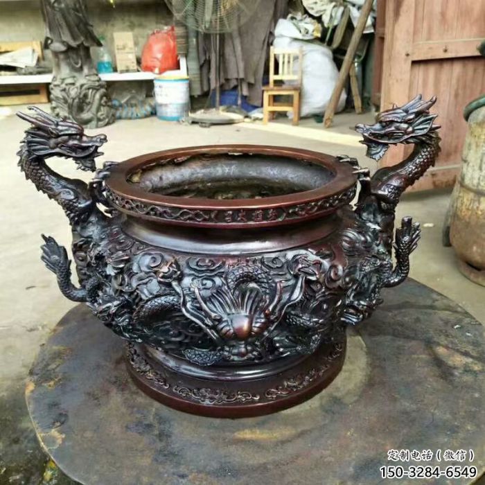 信阳锻铜香炉预定