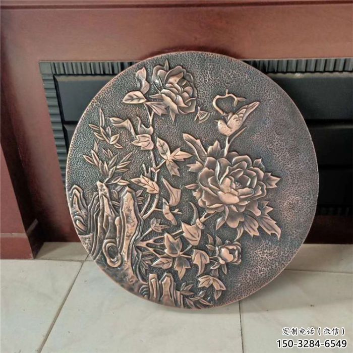 荆门锻铜浮雕厂家，露天雕塑，铸铜福字浮雕订做