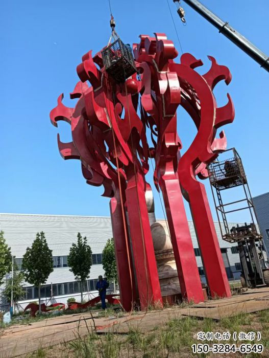 丹东火球雕塑,精神堡垒火球雕塑落地展示 丹东火球雕塑,精神堡垒火球雕塑落地展示