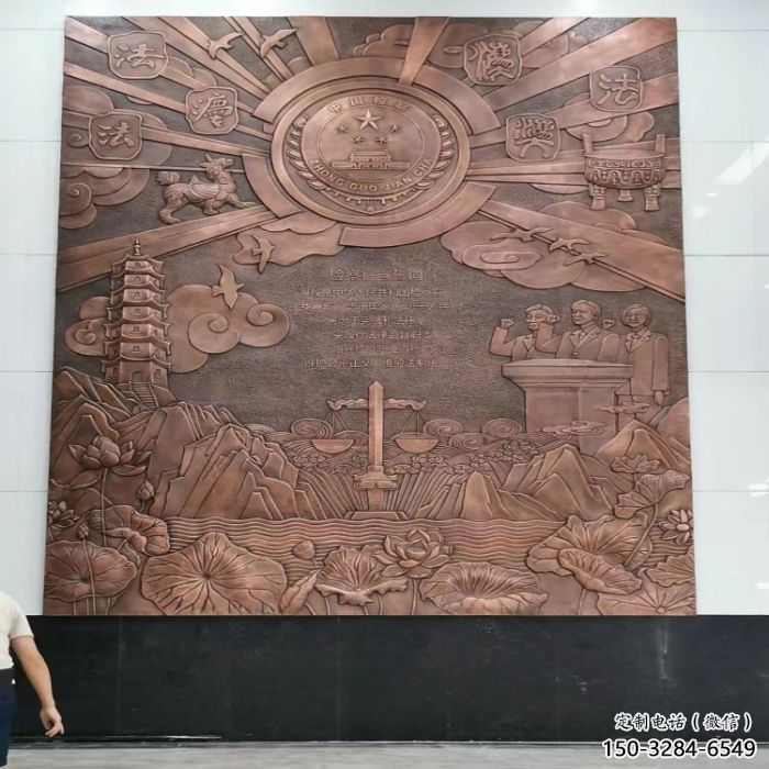 锦州大门口校徽雕塑 锦州大门口校徽雕塑